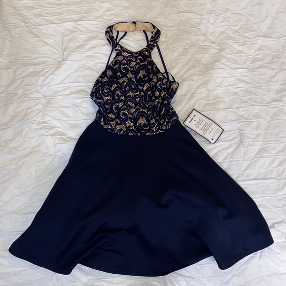 NWT B. Darlin Gorgeous Formal Skater Dress - Picture 1 of 8